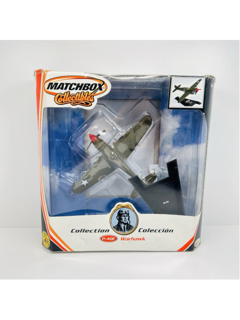 Matchbox Curtiss P-40E Warhawk 1/72 Diecast Airplane Diecast \ Open Box